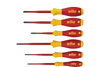 Набор отверток SoftFinish electric slimFix VDE 6 шт. Wiha (38362)
