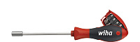 Рукоятка для бит 3809-8 KLAPPMAGAZINER Schlitz. PH.PZ.Torx 8 шт Wiha (32901)