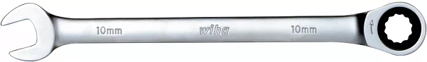 Комбинированный трещоточный гаечный ключ 10 мм Wiha (44640)