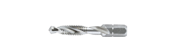 Метчик-сверло SB 7807 M6x44 мм Wiha (27900)