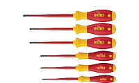 Набор отверток SoftFinish electric slimFix TORX® Tamper Resistant 6 шт. Wiha (41245)