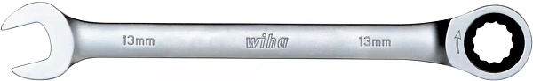 Комбинированный трещоточный гаечный ключ 13 мм Wiha (44654)