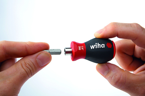 Рукоятка для бит SB3801-01 STUBBY-MAGAZINER Wiha (33738)