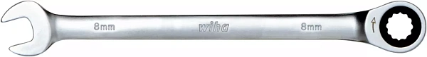 Комбинированный трещоточный гаечный ключ 8 мм Wiha (44638)