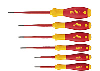 Набор отверток SoftFinish® electric 3251SF K6 slimFix 6 шт Wiha (36558)