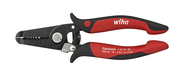 Съемник изоляции Electronic Z 180 мм Wiha (35820)(10350)