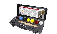Набор мягких бойков с молотком Safety, 8 предм. в коробке Wiha (44008)