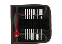 Набор рукоятка SoftFinish® SYSTEM 6 и 7 насадок U106 Wiha (27712)