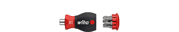 Рукоятка для бит SB3801-01 STUBBY-MAGAZINER Wiha (33738)