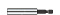 Битодержатель со стопорным кольцом 7143150 1/4" Wiha (34306)